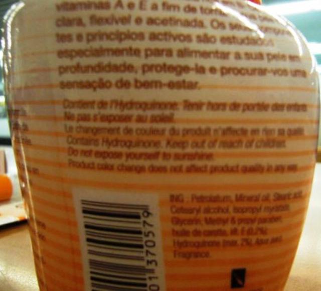 Skin lightening product