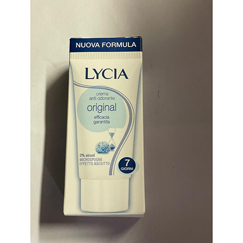 Deodorant cream