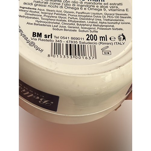 Moisturising cream