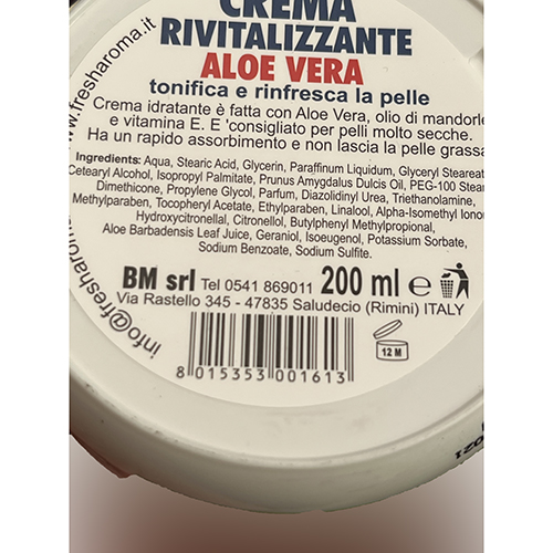 Moisturising cream