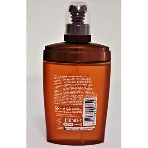 Sunscreen oil