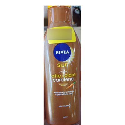 Sunscreen milk