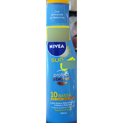 Sunscreen milk