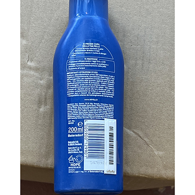 Sunscreen milk