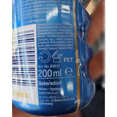 Sunscreen spray