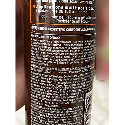 Tanning spray