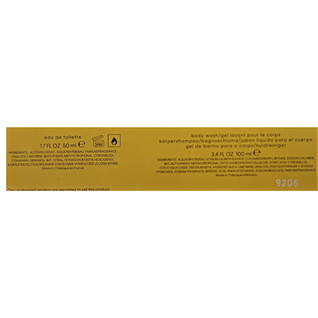 Eau de toilette and body foam set