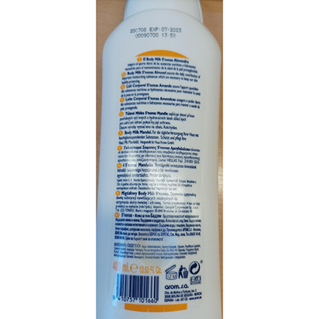 Body milk