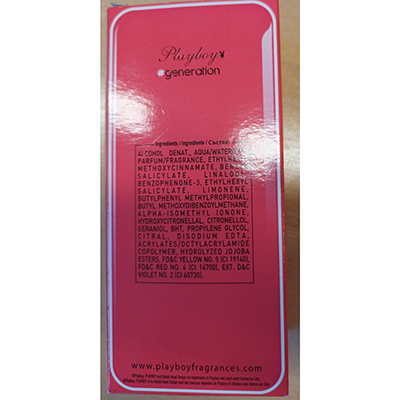 Eau de toilette
