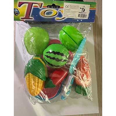 Toy fruits and vegetables