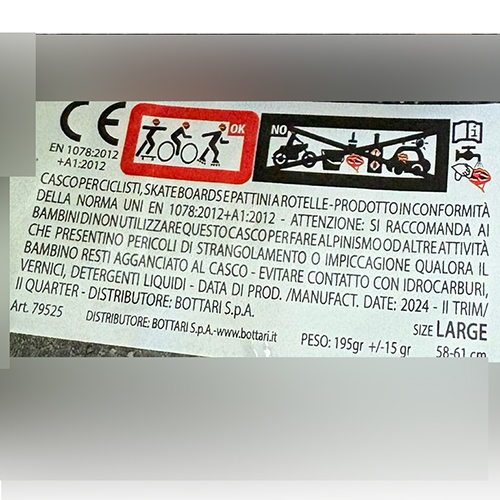 Bicycle helmet