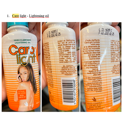Skin lightening cream