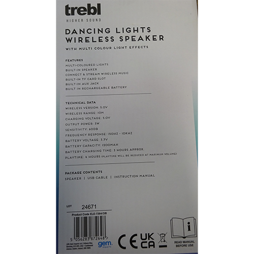 Wireless speaker