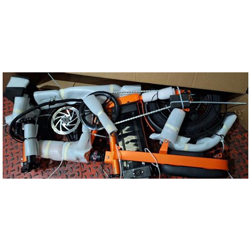 Foldable electric bicycle
