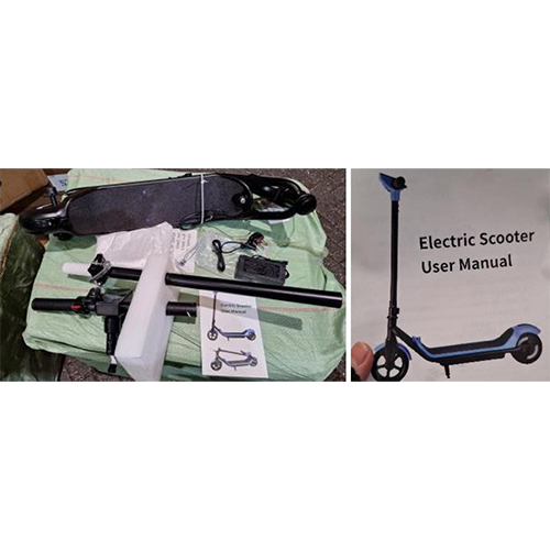 Children's electric scooter