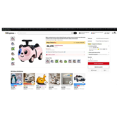 Ride-on toy car