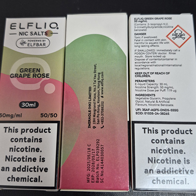 Electronic cigarette cartridge