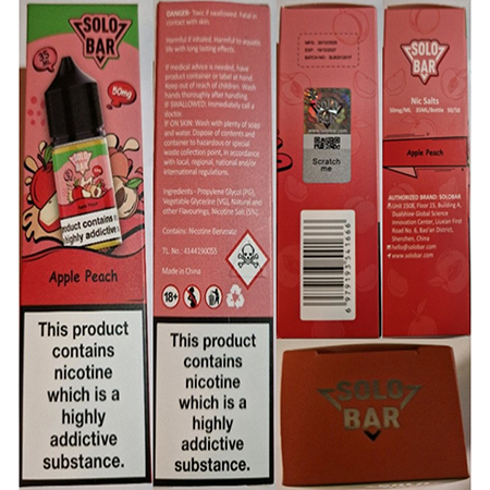 Electronic cigarette cartridge