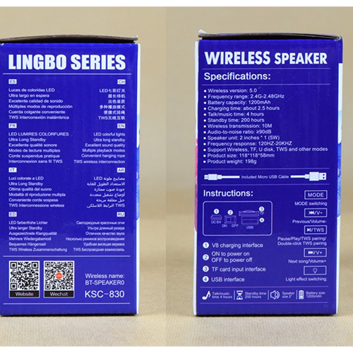 Wireless speaker