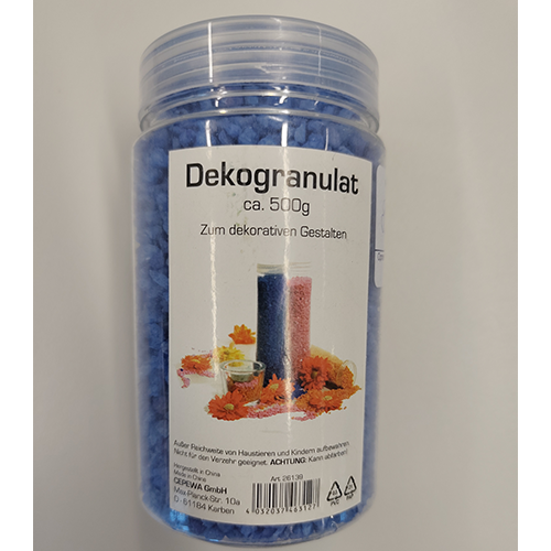 Decorative granules