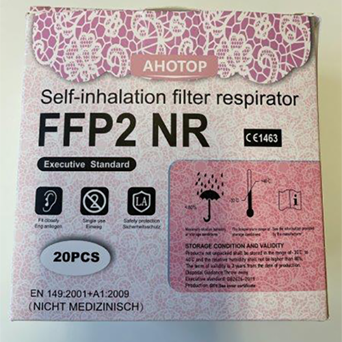 Particle filter mask