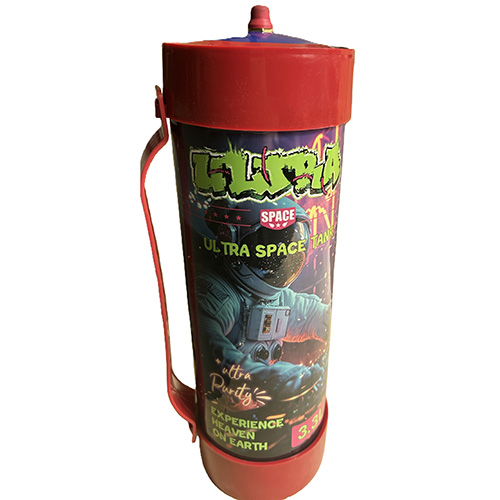 Nitrous oxide container