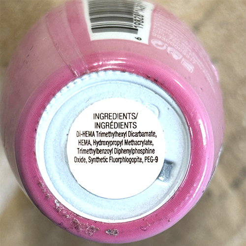Gel nail polish
