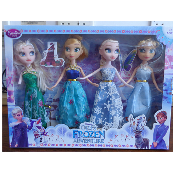 Plastic doll set