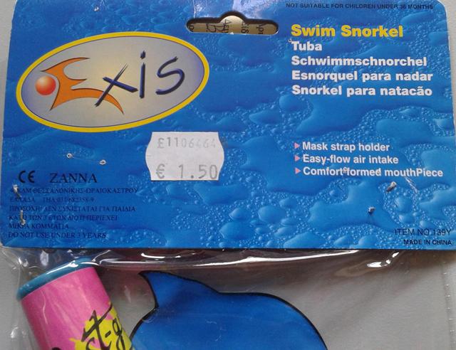 Children's snorkel