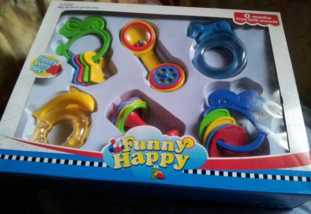 Rattle and play set