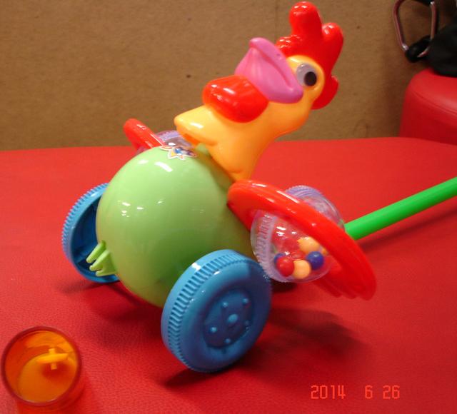 Push-along toy