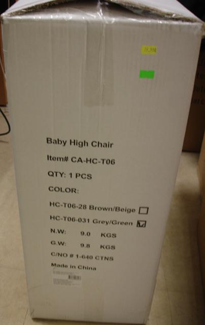 High chair