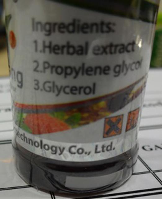 Liquid for e-cigarettes