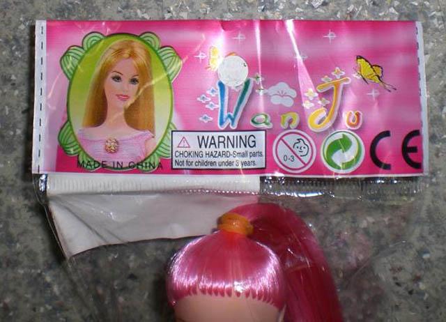 Plastic doll