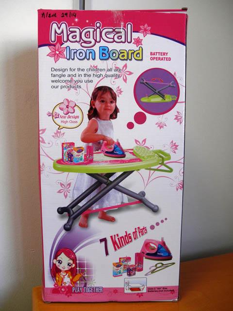 Toy ironing board