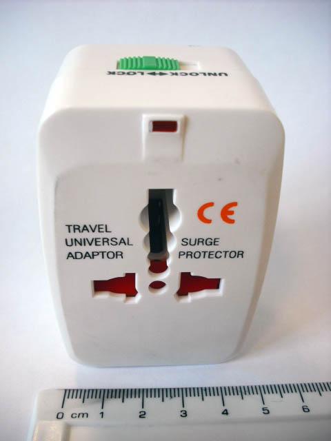 Travel plug adaptor