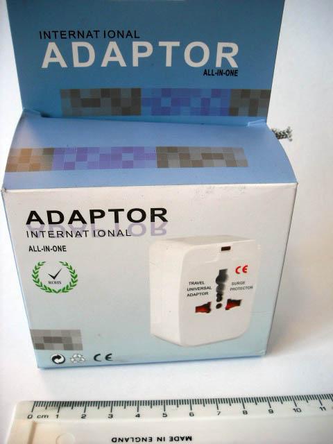 Travel plug adaptor