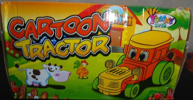 Plastic toy with sweets