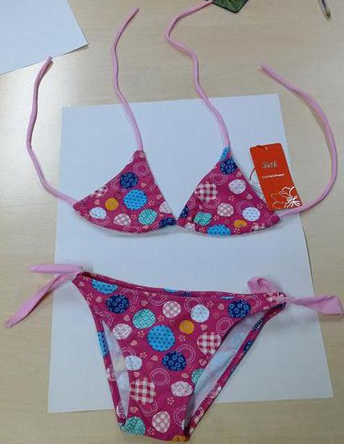 Girls' bikinis