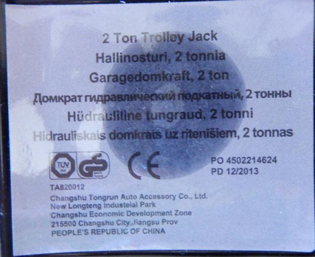 Trolley jack