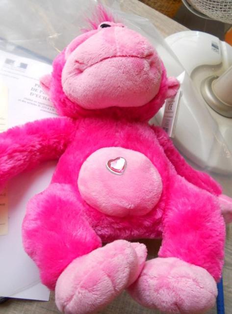 Soft toy monkey
