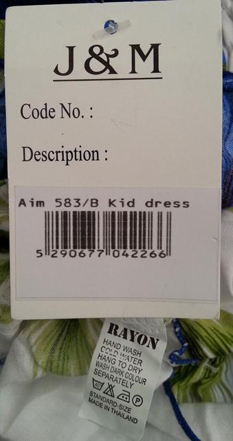 Girls' dress