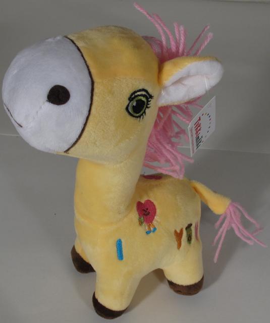 Soft toy with suction cup