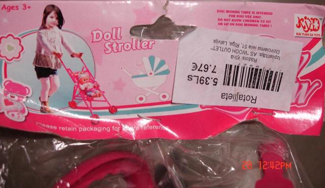 Toy pushchair