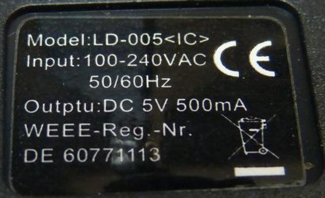 MP3 player with battery charger
