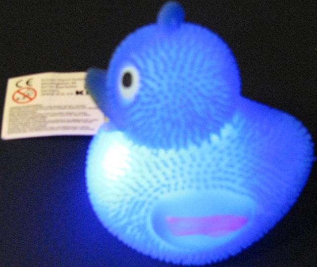 Plastic toy duck