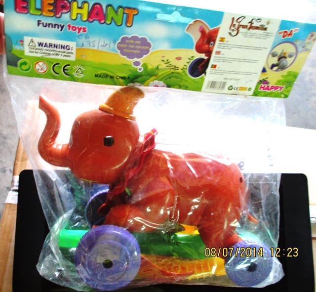 Pull-along/push-along toy