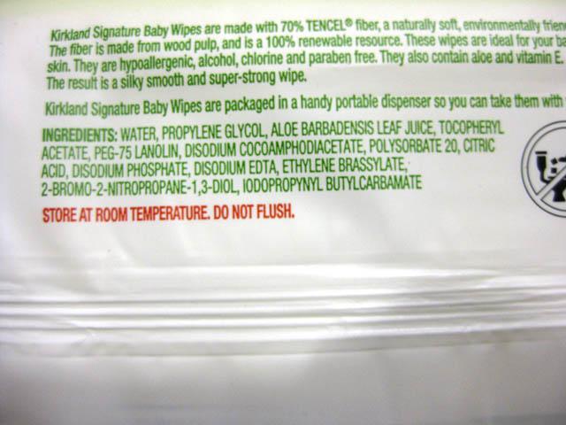 Baby wipes