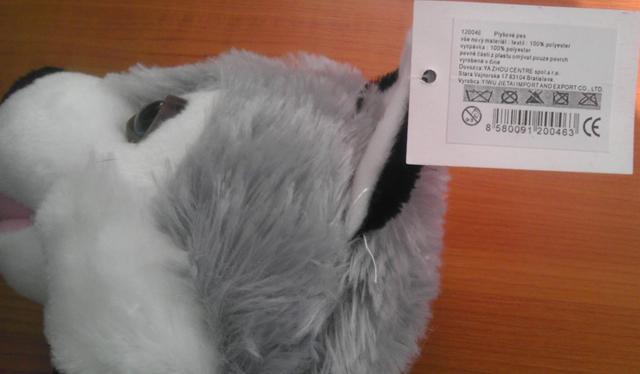 Plush dog