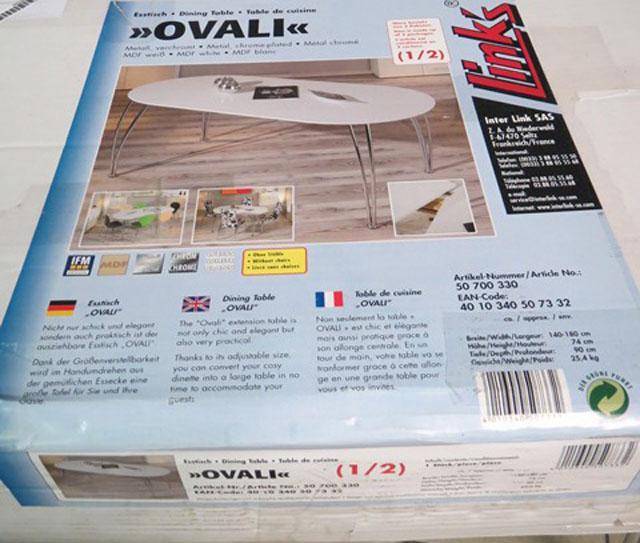Dining table